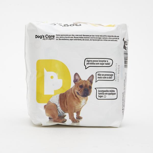 Fralda higiênica para cães machos Dog's Care gel 6 und