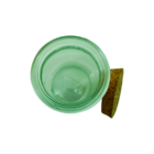 Frasco De Vidro Hermético Redondo Com Tampa De Garrafa 150ml