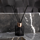 Frasco De Vidro Para Difusor Preto 21x06x06 Cm F01 - D'rossi