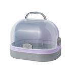 Frasqueira Organizadora Necessaire Multiuso Com Tampa Alça e