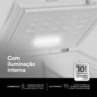 Freezer Conservador Horizontal Tampa Cega Dupla Ação Eco Gelo