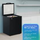 Freezer E Conservador Horizontal Hq 155 Litros Preto Hq-155cf