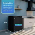Freezer E Conservador Horizontal Hq 155 Litros Preto Hq-155cf