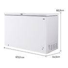 Freezer E Conservador Horizontal Hq 315 Litros Branco Hq-315c