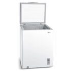 Freezer Horizontal 1 Porta 3 Em 1 Branco 145l Midea Mdrc207sl