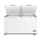 Freezer Horizontal 2 Portas Branco 508l Midea Mdrc698fzd011 -