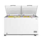 Freezer Horizontal 2 Portas Branco 508l Midea Mdrc698fzd011 -