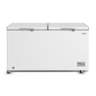 Freezer Horizontal 2 Portas Branco 508l Midea Mdrc698fzd012 -