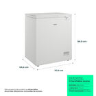 Freezer Horizontal Consul 142 Litros Branco - Cha14mb 110v
