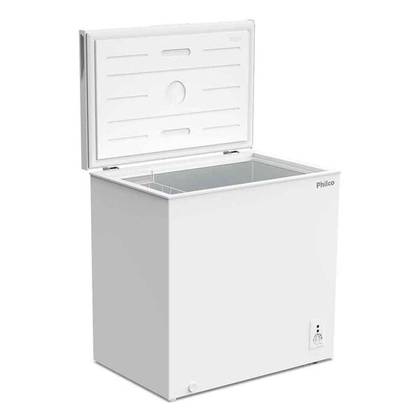 フリーザー ★ [web 045/048] Freezer Horizontal Dupla Função 199 Litros Philco Pfh205b Branco