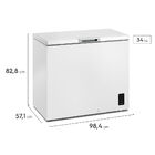 Freezer Horizontal Electrolux 245l Inverter Bivolt Uma Porta