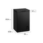 Freezer Horizontal Electrolux 95l Inverter Bivolt Uma Porta P