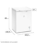 Freezer Horizontal Electrolux Cycle Defrost 143l Com Função T