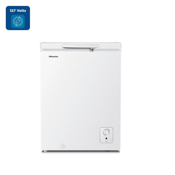 Freezer Horizontal Hisense 142 Litros Tripla Ação Branco Fc185n