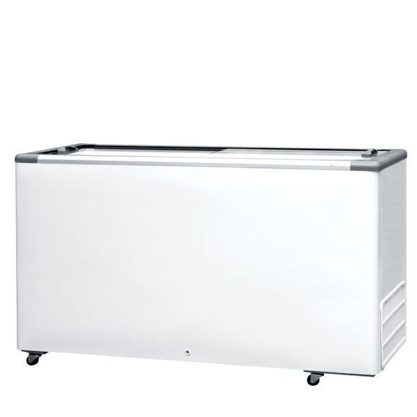 Freezer Horizontal Inverter Porta Vidro 503l Fricon Bivolt