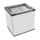 Freezer Horizontal Metalfrio 180 Litros Nf20slb, Com Luz De L