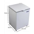 Freezer Horizontal Metalfrio 1 Porta 166L Branco 127V