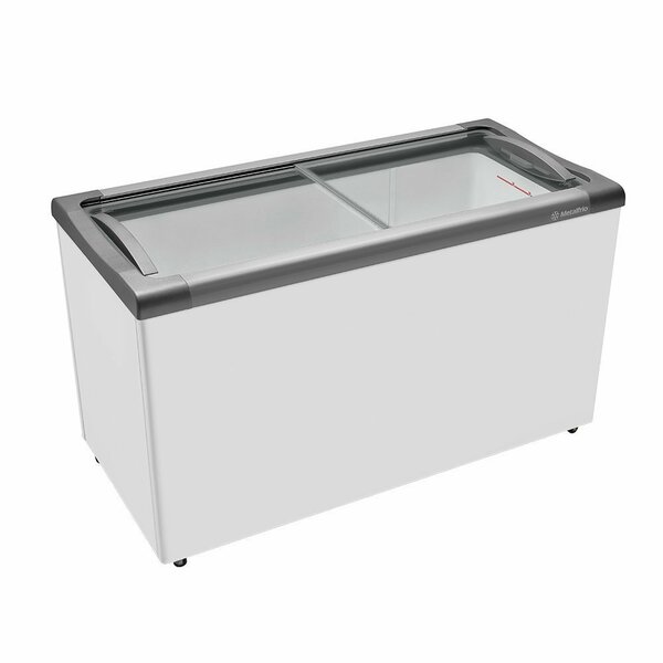 Freezer Horizontal Metalfrio 2 Portas De Vidro 388 Litros Nf4