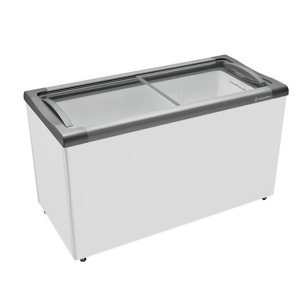 Freezer Horizontal Metalfrio 2 Portas De Vidro 388 Litros Nf4