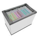 Freezer Horizontal Metalfrio 400 Litros Nf40s, Com Luz De Led