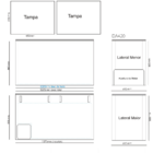 Freezer Horizontal Metalfrio 419 Litros Dupla Ação Branco Da4