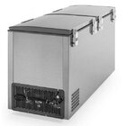 Freezer Horizontal Skin Condenser Aço Tipo Inox Ghbs-510 Ti G