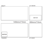 Freezer Horizontal Sorvete 2 Portas Vidro Metalfrio 400l Nf40