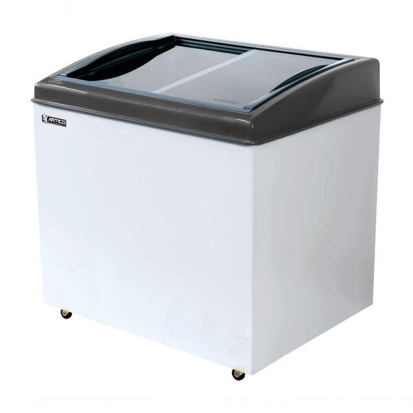 Freezer Horizontal Tripla Ação Fh300b 300l Branco/borda Cinza