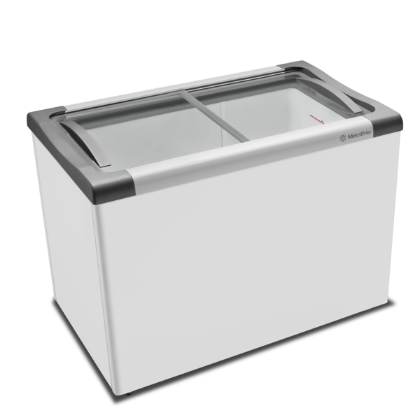 Freezer Para Sorvete Horizontal 2 Tampas De Vidro 300l Nf30lcb001 - 127 ...