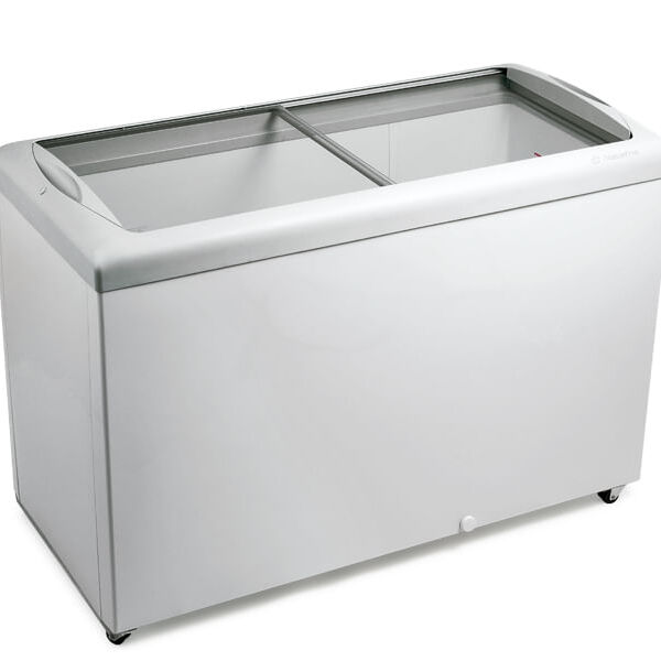 Freezer Para Sorvete Horizontal Metalfrio 2 Tampas De Vidro 4