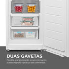 Freezer Vertical 1 Porta 196l 2 Em 1 Branco Midea Mdru276fza0