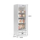 Freezer Vertical 445 Litros Frost Free Porta De Vidro Gcvc-45