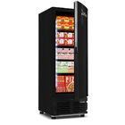 Freezer Vertical Imbera 561 Litros Porta Sólida Full Black Pr