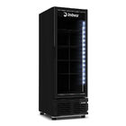 Freezer Vertical Imbera 576 Litros Porta De Vidro Full Black