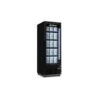 Freezer Vertical Imbera 576 Litros Porta De Vidro Full Black