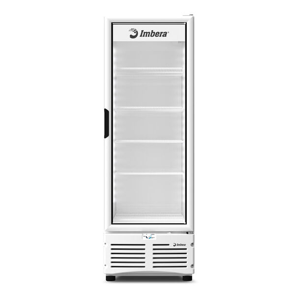 Freezer Vertical Imbera 576 Litros Porta De Vidro Full White