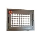 Frente Hidrômetro Tela Moeda Com Porta Cadeado 50x40cm