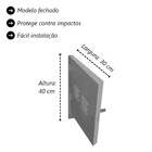 Frente Protetora Hidrômetro Fechada 30x40cm