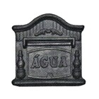 Frente Tampa Para Medidor Registro Ferro Fundido Água 20x19