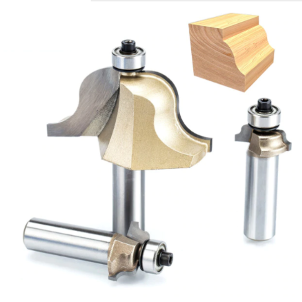 Fresa Borda Romana C/ Rolamento Ht Haste 12mm Corte 7/8