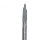 Fresa Gravação Metal Duro V Bit Para Cnc Ø 1/8 '' 20° X 0,10