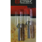 Fresa Meia Esfera / Ponta U / Meia Cana Haste 6mm Corte 1/2