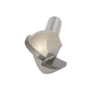 Fresa Meia Esfera / Ponta U / Meia Cana Haste 6mm Corte 1/2