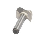 Fresa Meia Esfera / Ponta U / Meia Cana Haste 6mm Corte 1/2