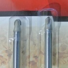 Fresa Meia Esfera / Ponta U / Meia Cana Haste 6mm Corte 1/4