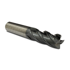 Fresa Topo Reto Diâmetro 12mm Com 4 Cortes Para Metal Duro