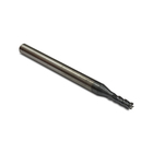 Fresa Topo Reto Diâmetro 2mm Com 4 Cortes Para Metal Duro