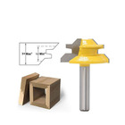 Fresa Tupia Macho Femea Encaixe 45 Graus Haste 8mm