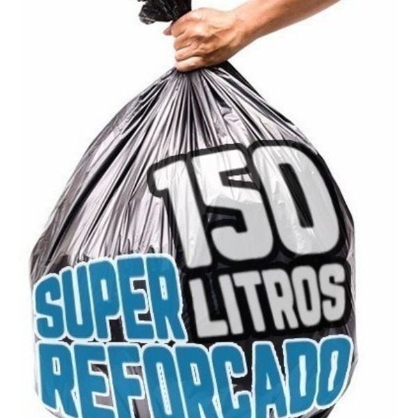Frete Grátis Saco De Lixo 150 Litros 100un Super Reforçado Pr