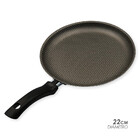 Frigideira 22cm De Tapioca Panquequeira Fritadeira De Ovo Bif